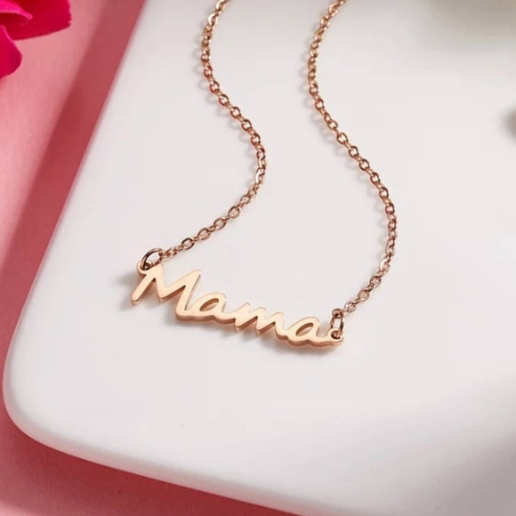 Gold Mama Adjustable Necklace - Picture 2 of 2